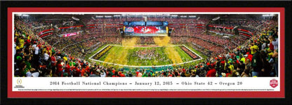 2015 CFP Championship Panoramic Picture - Ohio State Buckeyes by Blakeway Panoramas