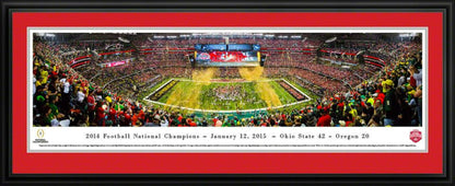 2015 CFP Championship Panoramic Picture - Ohio State Buckeyes by Blakeway Panoramas