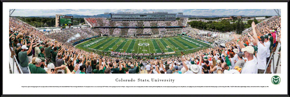 Colorado State Rams Panoramic Picture - Colorado State Stadium by Blakeway Panoramas