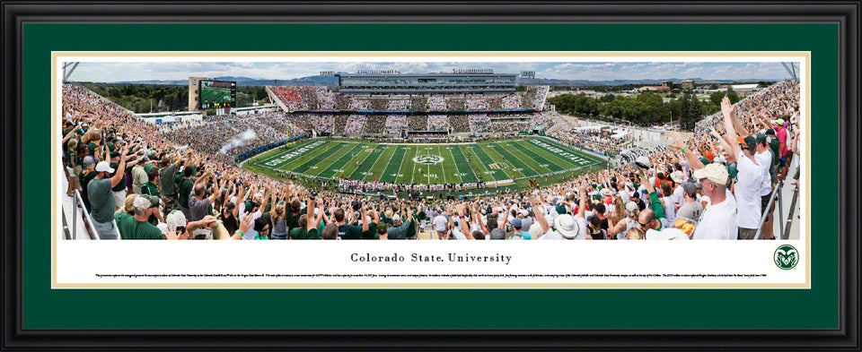 Colorado State Rams Panoramic Picture - Colorado State Stadium by Blakeway Panoramas