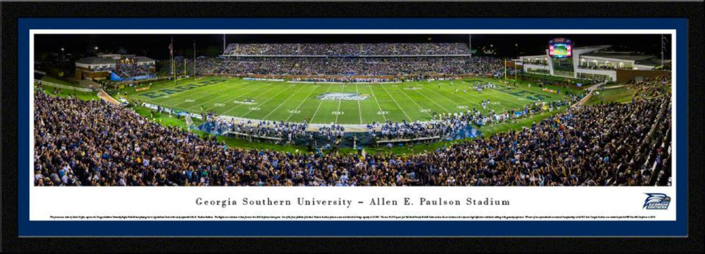 Georgia Southern Eagles Panoramic Picture - Paulson Stadium by Blakeway Panoramas