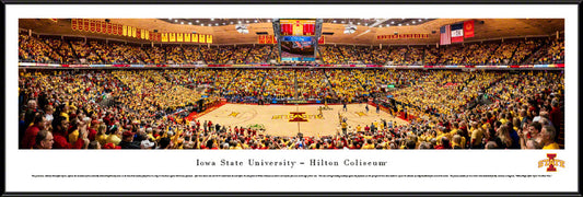 Iowa State Cyclones Panorama - Hilton Coliseum Panoramic Picture by Blakeway Panoramas