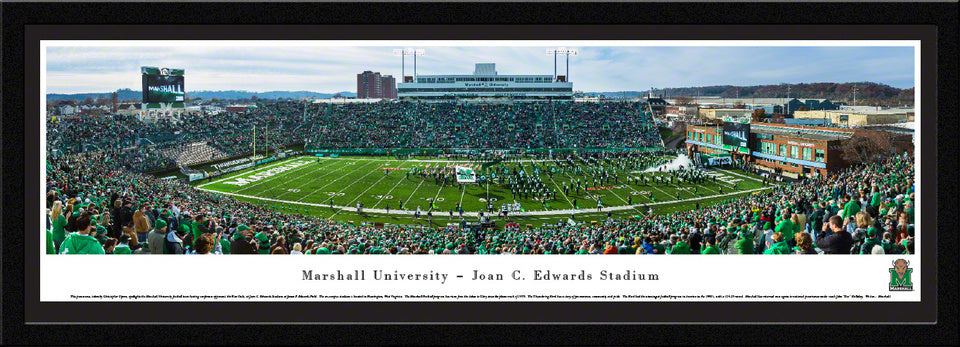 Marshall Thundering Herd Panoramic Picture - Joan C. Edwards Stadium by Blakeway Panoramas