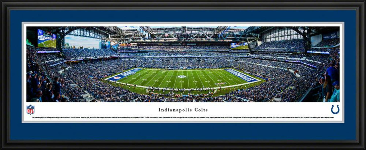 Indianapolis Colts Lucas Oil Stadium Sideline View Panoramic Picture by Blakeway Panoramas