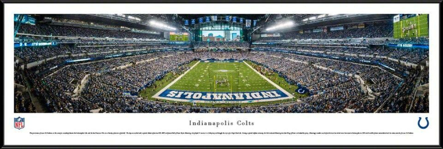 Indianapolis Colts Lucas Oil Stadium End Zone View Panoramic Picture by Blakeway Panoramas