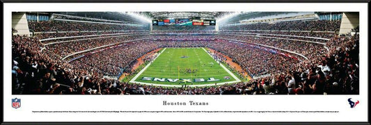 Houston Texans Reliant Stadium End Zone View Panoramic Picture by Blakeway Panoramas