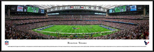 Houston Texans NRG Stadium Sideline View Panoramic Picture by Blakeway Panoramas