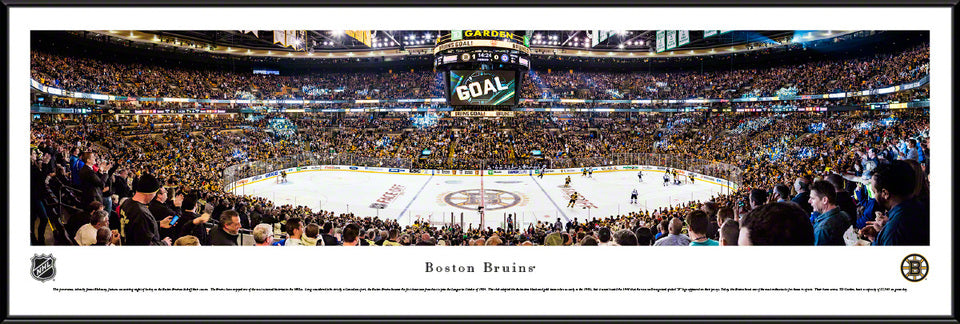 Boston Bruins Panoramic Picture - TD Garden Panorama by Blakeway Panoramas