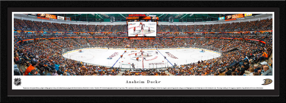 Anaheim Ducks Panoramic Picture - Honda Center by Blakeway Panoramas