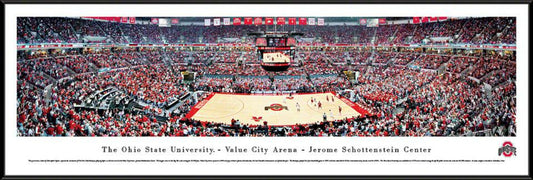 Ohio State Buckeyes Panoramic - Value City Arena Picture - Basketball by Blakeway Panoramas