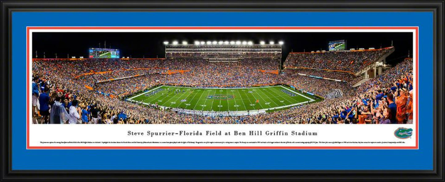 Florida Gators Football Panorama - Steve Spurrier-Florida Field at Ben Hill Griffin Stadium Panoramic Picture by Blakeway Panoramas