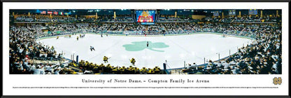 Notre Dame Fighting Irish Panoramic - Compton Family Ice Arena by Blakeway Panoramas