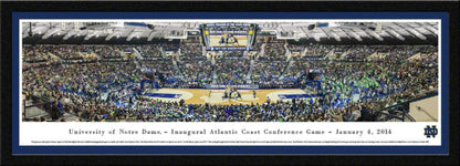 Notre Dame Fighting Irish Basketball Panorama - Joyce Center Inaugural ACC by Blakeway Panoramas