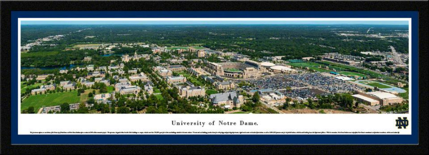 Notre Dame Fighting Irish Aerial Panorama - Notre Dame Stadium by Blakeway Panoramas