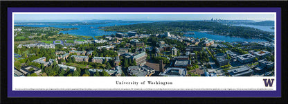 Washington Huskies Football Panoramic - Aerial Campus Picture by Blakeway Panoramas