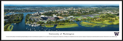 Washington Huskies Football Panoramic - Husky Stadium Aerial Picture by Blakeway Panoramas