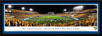 West Virginia Mountaineers Football Panoramic Picture - Mountaineer Field at Milan Puskar Stadium by Blakeway Panoramas