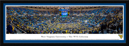 West Virginia University Mountaineers Basketball Panoramic Picture by Blakeway Panoramas