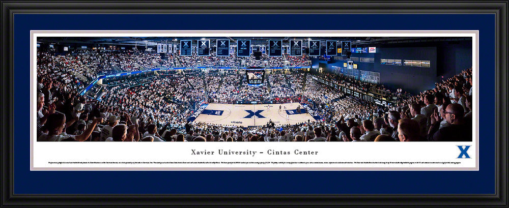 Xavier Musketeers Basketball Panoramic Picture - Cintas Center by Blakeway Panoramas