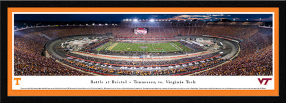 2016 Battle at Bristol Panoramic Picture - Tennessee Volunteers vs. Virginia Tech Hokies by Blakeway Panoramas