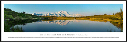 Denali National Park Scenic Panorama - Reflection Pond by Blakeway Panoramas