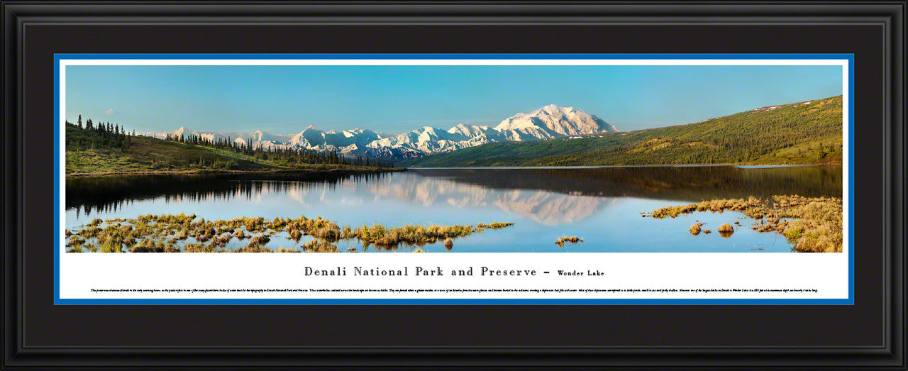 Denali National Park Scenic Panorama - Wonder Lake by Blakeway Panoramas