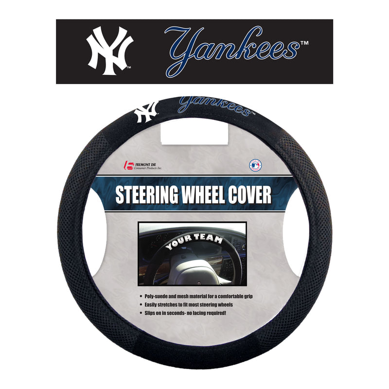 New York Yankees Mesh Steering Wheel Cover by Fremont Die