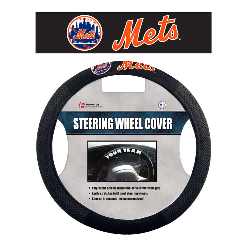 New York Mets Mesh Steering Wheel Cover by Fremont Die