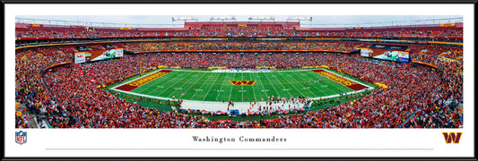 Washington Commanders Panoramic Picture - FedEx Field NFL Fan Cave Decor by Blakeway Panoramas