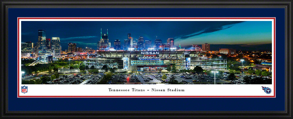 Tennessee Titans Panoramic Picture - Nissan Stadium NFL Fan Cave Decor by Blakeway Panoramas