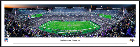 Baltimore Ravens Panoramic Picture - M&T Bank Stadium NFL Fan Cave Decor by Blakeway Panoramas