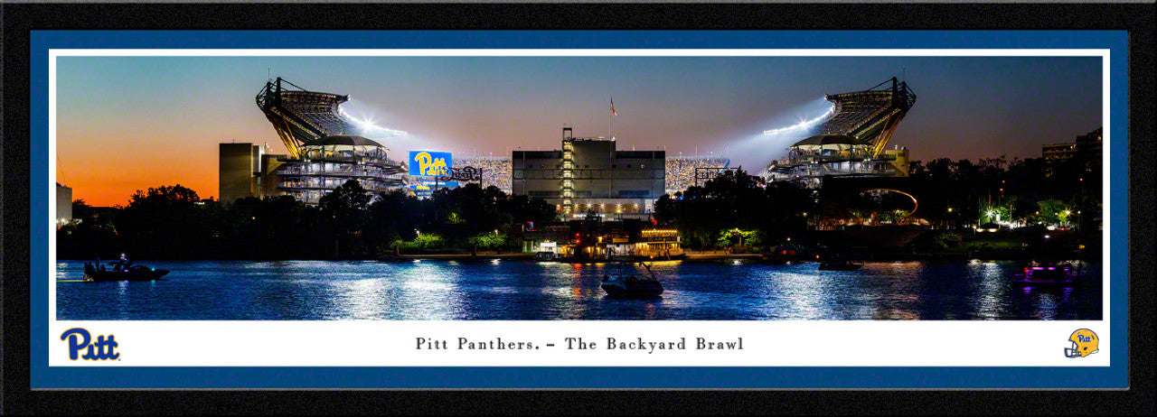 Pittsburgh  Panthers Acrisure Stadium Panoramic Picture - Fan Cave Decor by Blakeway Panoramas