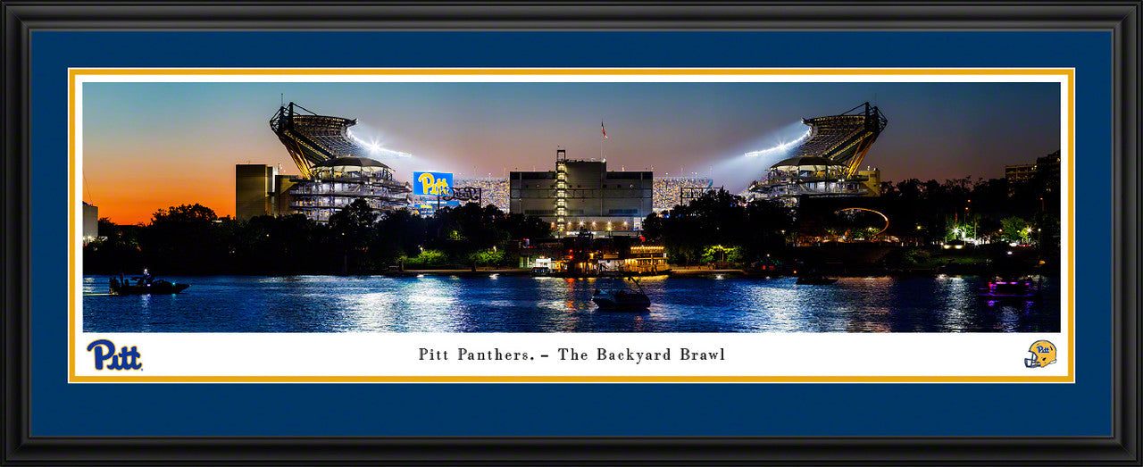 Pittsburgh  Panthers Acrisure Stadium Panoramic Picture - Fan Cave Decor by Blakeway Panoramas