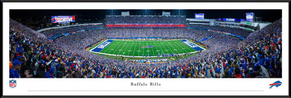 Buffalo Bills Highmark Stadium Sideline View Panoramic Picture - Fan Cave Decor by Blakeway Panoramas