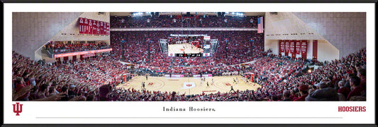 Indiana Hoosiers Basketball Panoramic Picture - Simon Skjodt Assembly Hall Fan Cave Decor by Blakeway Panoramas