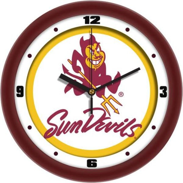 Arizona State Sun Devils 11.5" Traditional Logo Wall Clock by Suntime