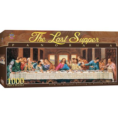 Inspirational The Last Supper 1000 Piece Panoramic Jigsaw Puzzle by Masterpieces