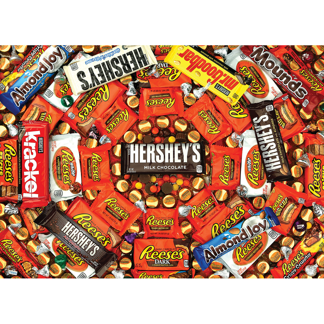 Hershey's Swirl - Chocolate Collage 1000 Piece Jigsaw Puzzle by Masterpieces