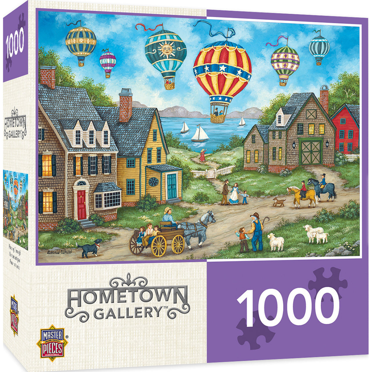 Hometown Gallery - Passing Through 1000 Piece Jigsaw Puzzle by Masterpieces