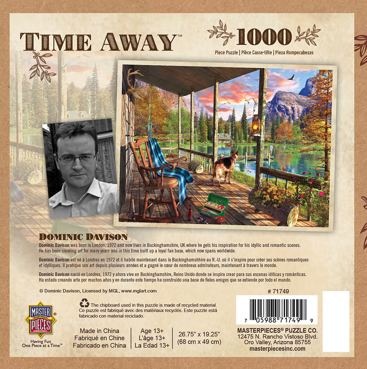 Time Away Sunset Ritual 1000 Piece Jigsaw Puzzle by Masterpieces