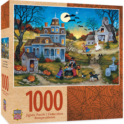 Halloween Three Little Witches 1000 Piece Jigsaw Puzzle by Masterpieces