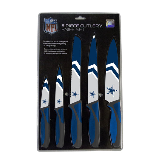 Dallas Cowboys 5 piece Kitchen Knives by Sports Vault