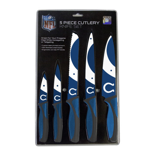 Indianapolis Colts 5 piece Kitchen Knives by Sports Vault