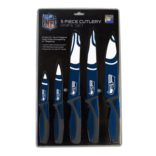 Seattle Seahawks 5 piece Kitchen Knives by Sports Vault