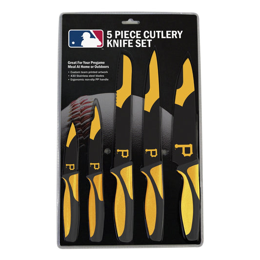 Pittsburgh Pirates 5 piece Kitchen Knives by Sports Vault