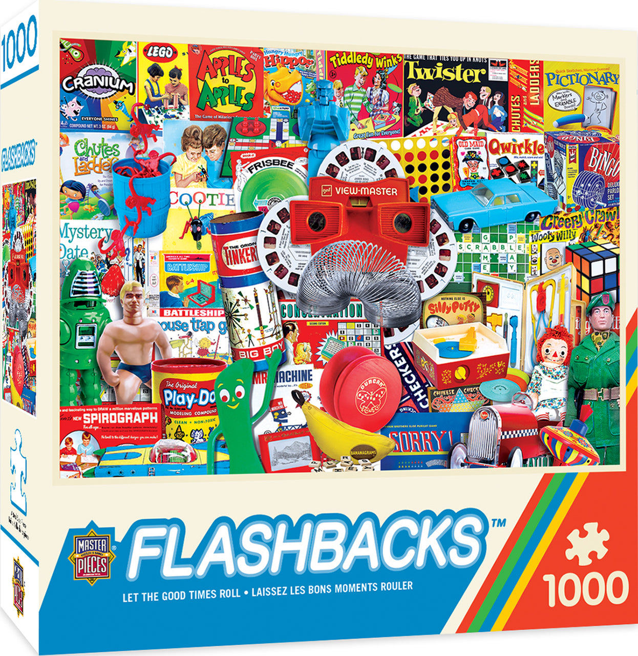Flashbacks Let the Good Times Roll 1000 Piece Jigsaw Puzzle by Masterpieces