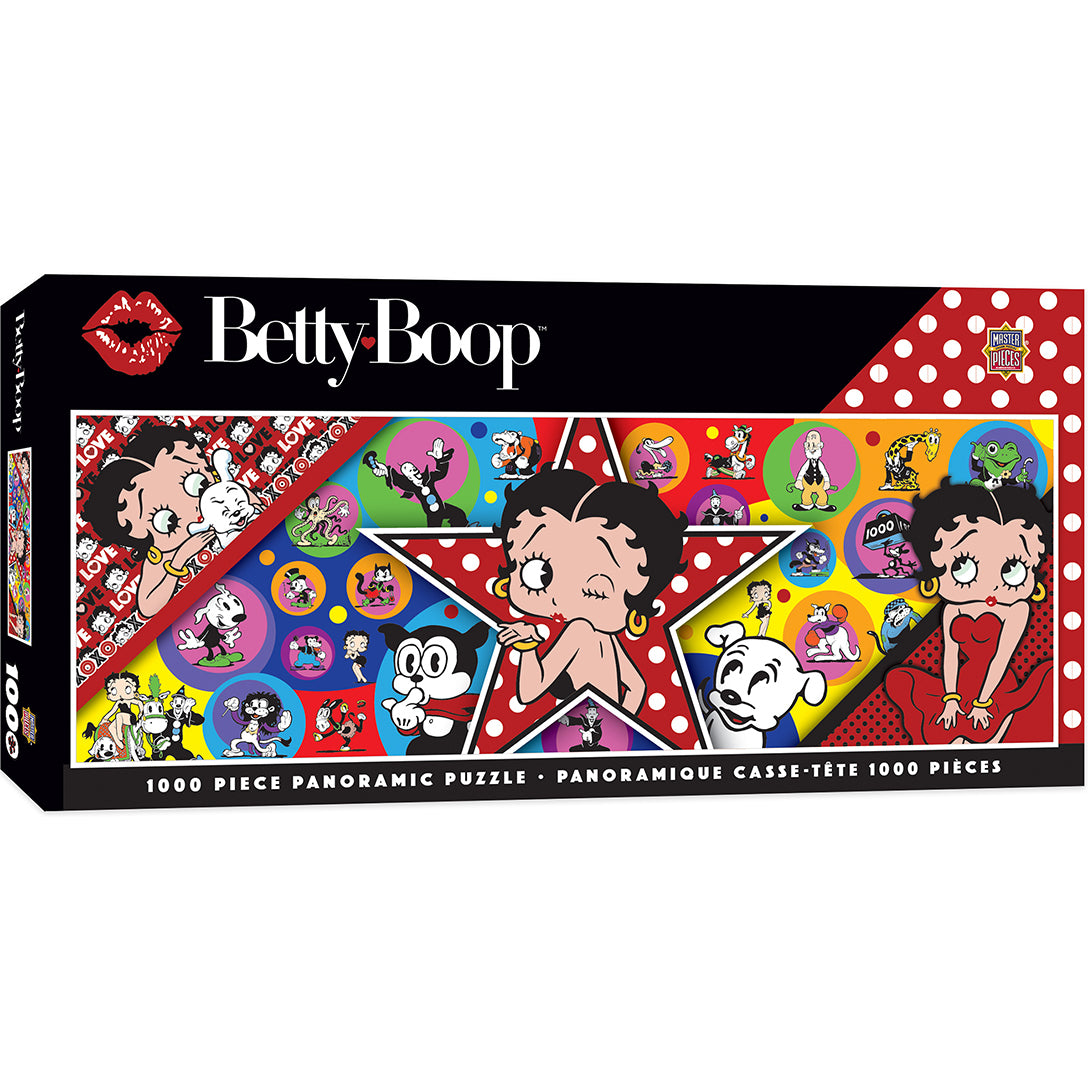 Betty Boop 1000 Piece Panoramic Jigsaw Puzzle by MasterPieces
