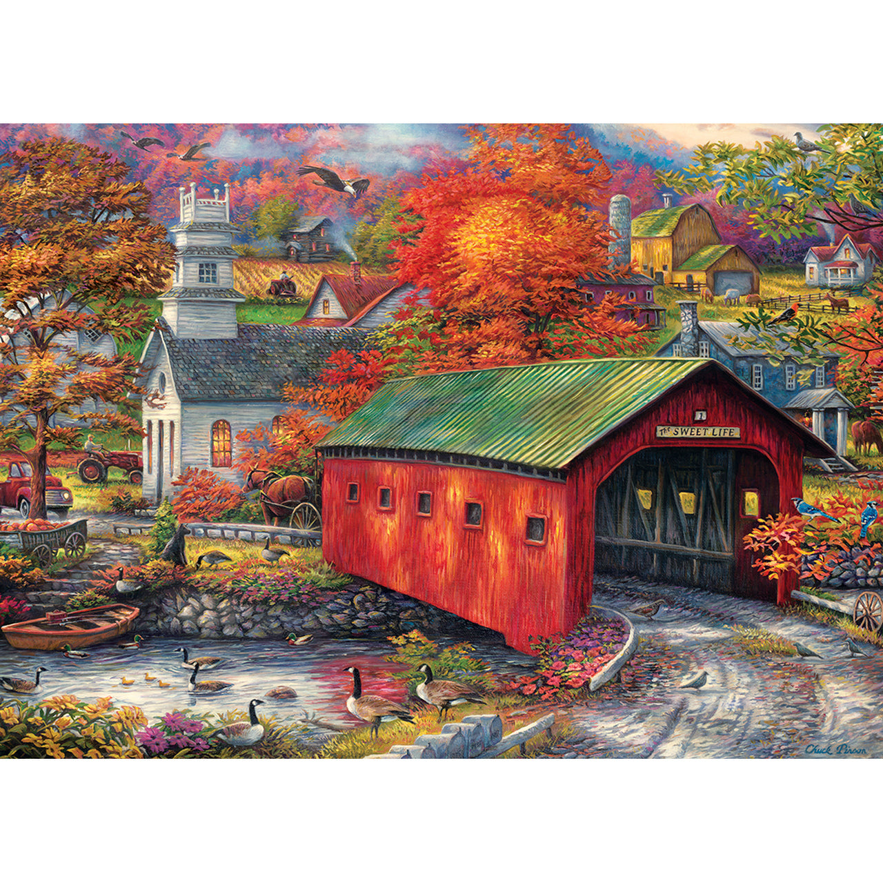 Chuck Pinson Gallery - The Sweet Life 1000 Piece Jigsaw Puzzle by Masterpieces