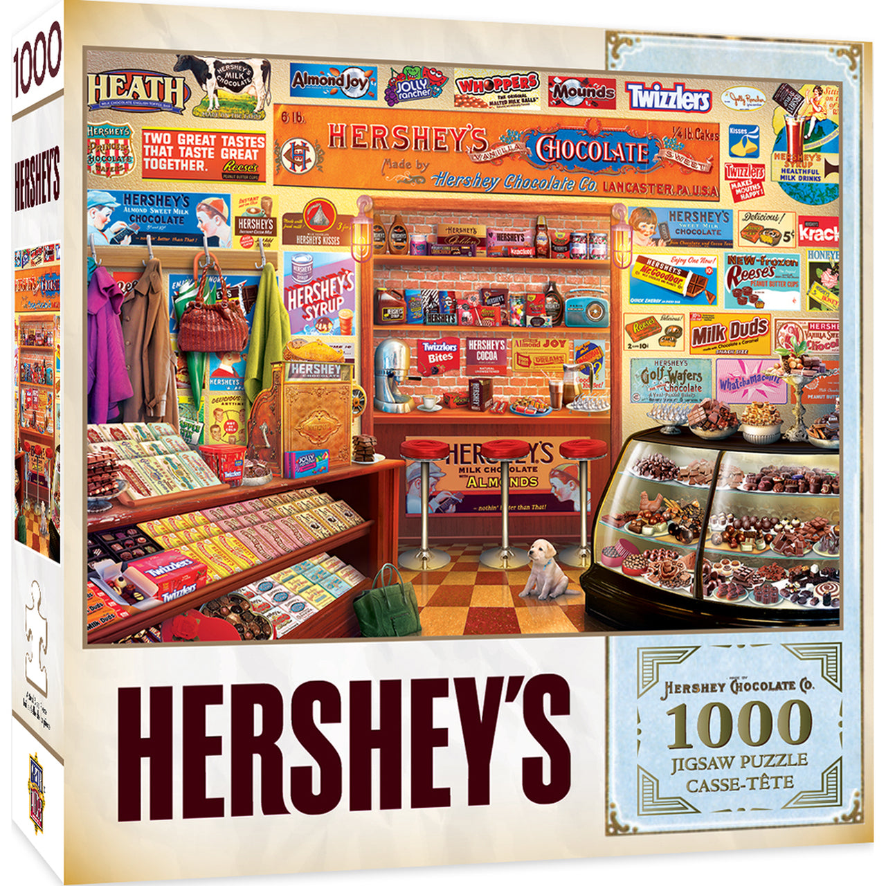 Hershey's Candy Shop 1000 Piece Jigsaw Puzzle by Masterpieces