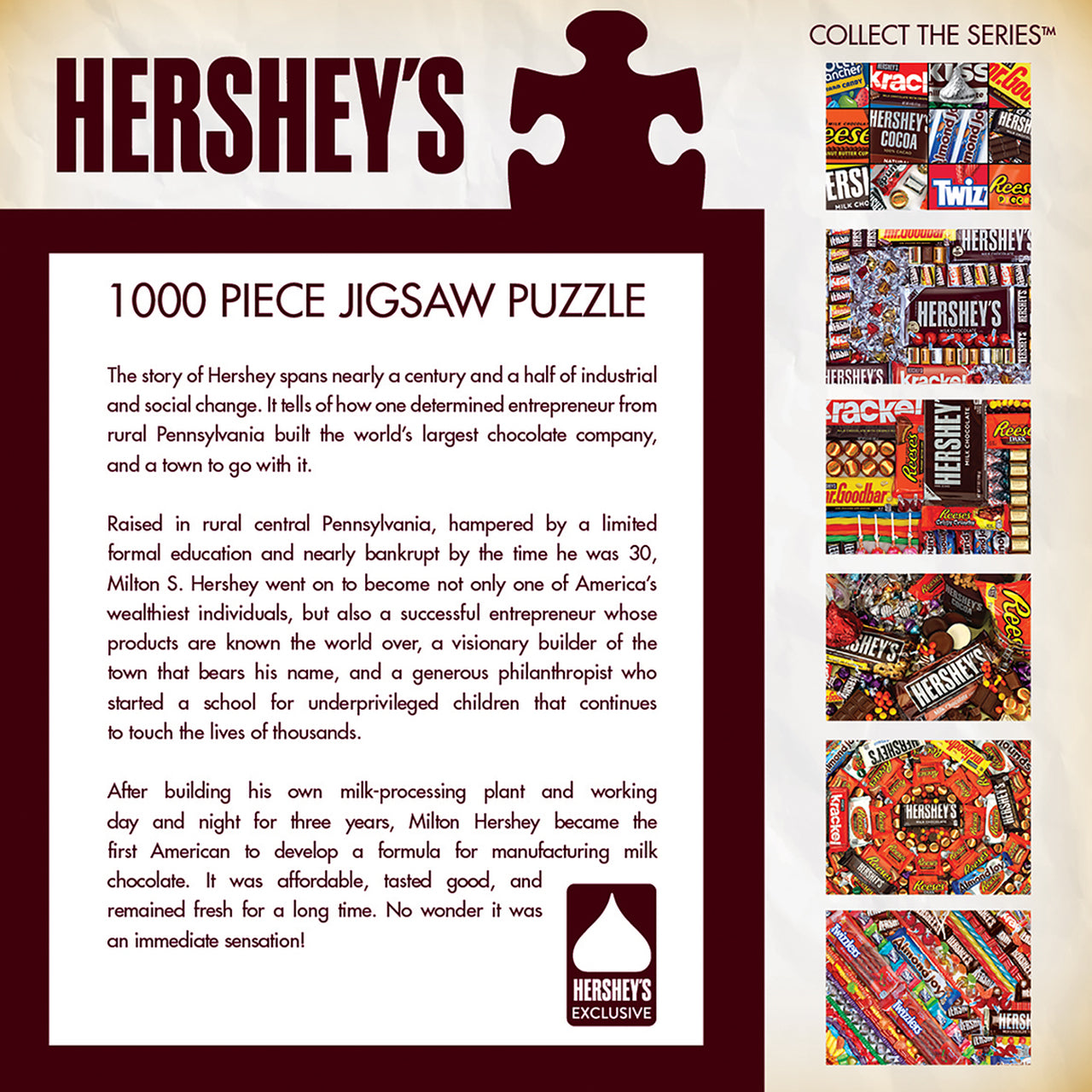 Hershey's Candy Shop 1000 Piece Jigsaw Puzzle by Masterpieces